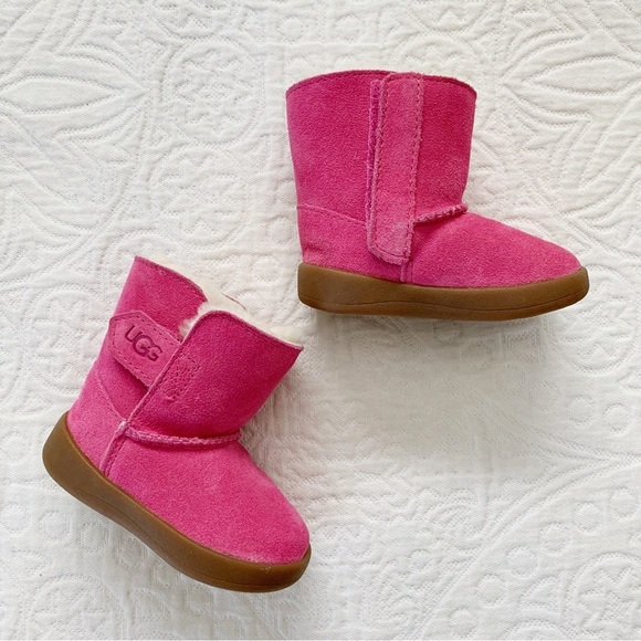 UGG‎ Girls' Keelan Boots, Pink (Sz 02/03) - Picture 2 of 6